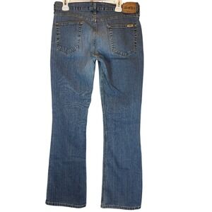 Levi Strauss Signature Stretch Bootcut Jeans Women's 12 Acid Wash Medium Blue